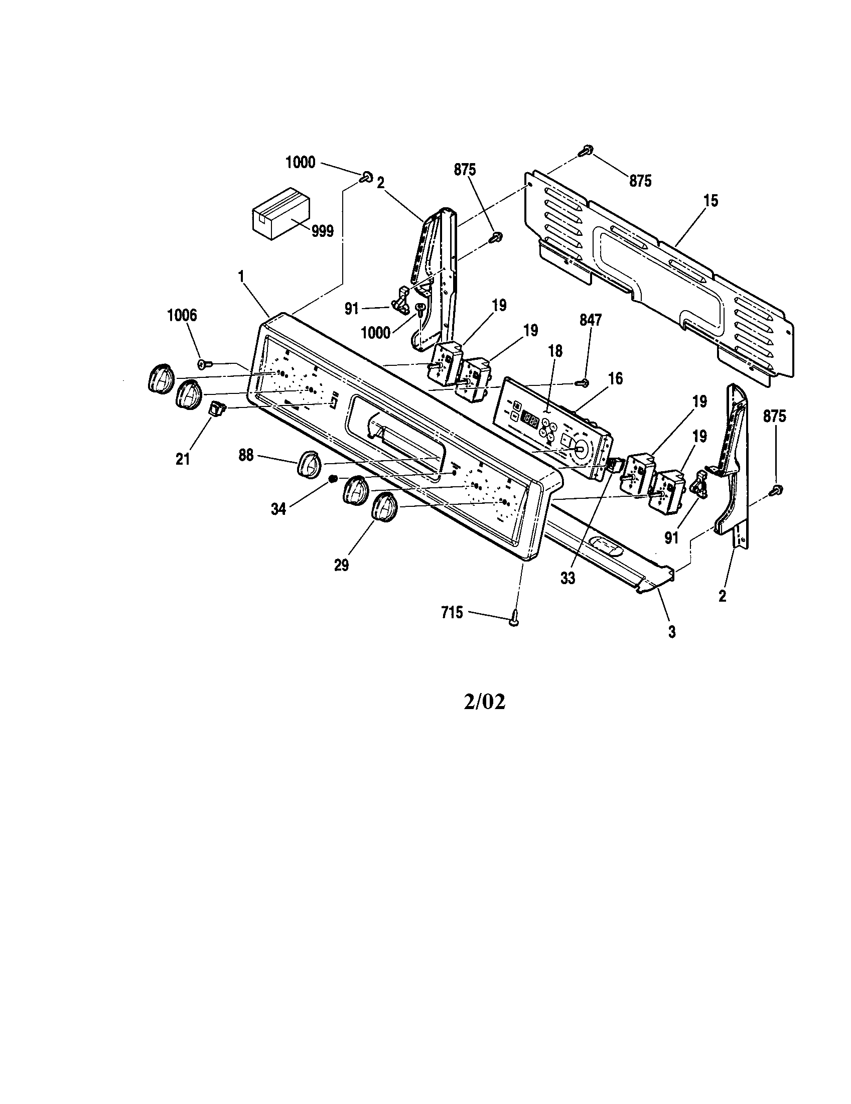 Kenmore 91192714020 backguard diagram