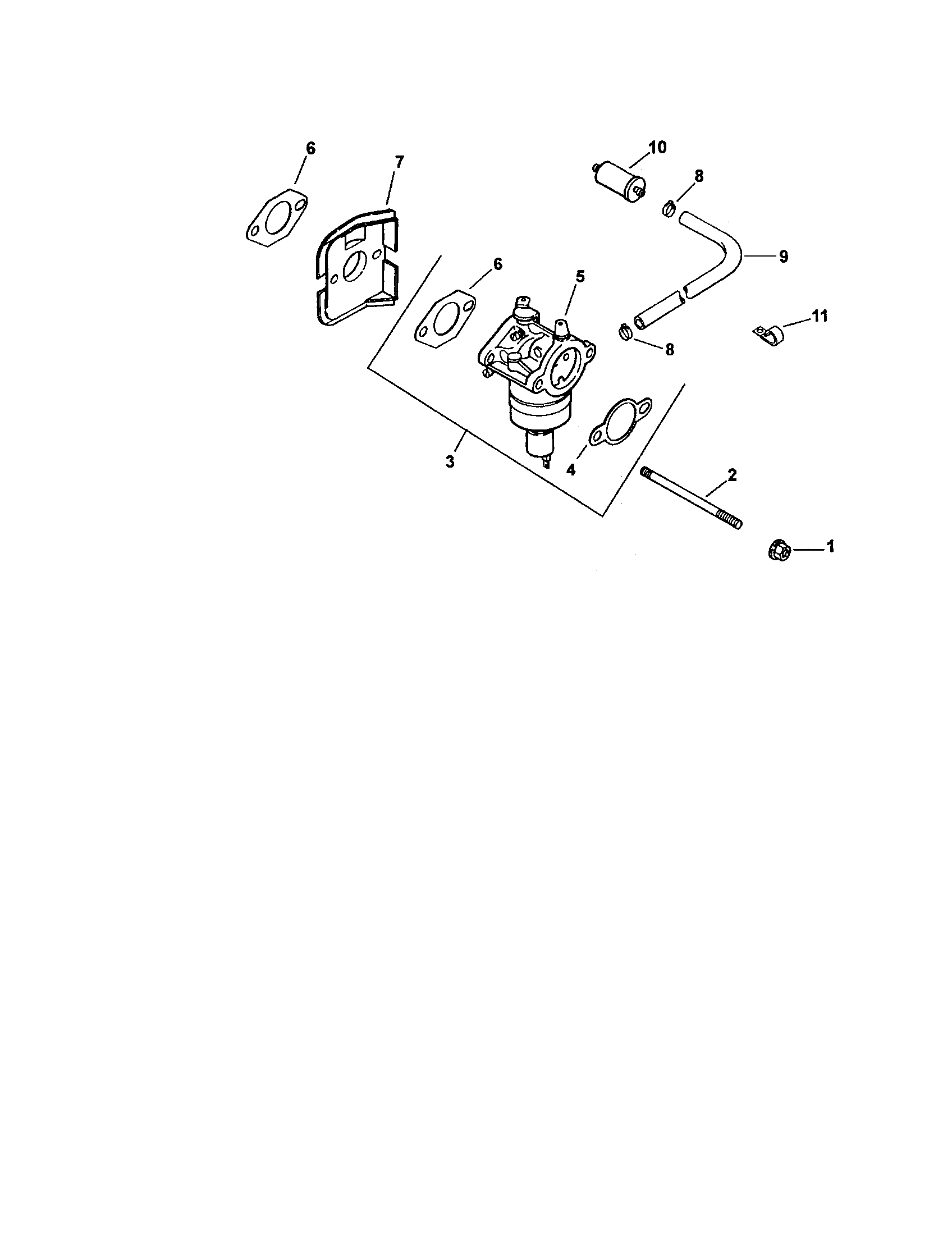 Craftsman 917272068 fuel system diagram