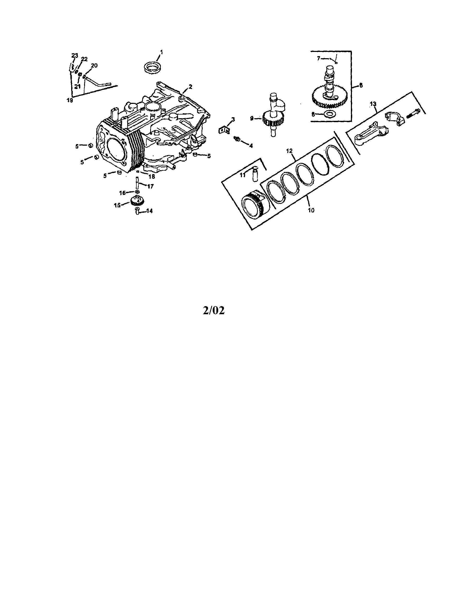 Craftsman 917272059 crankcase diagram