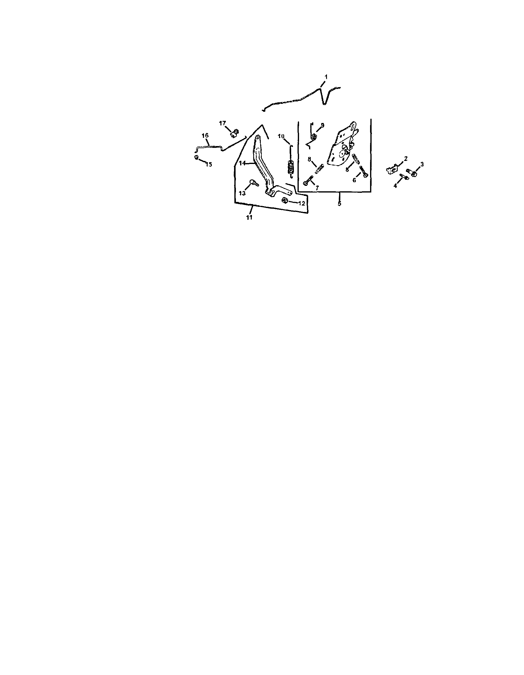 Craftsman 917272059 engine controls diagram