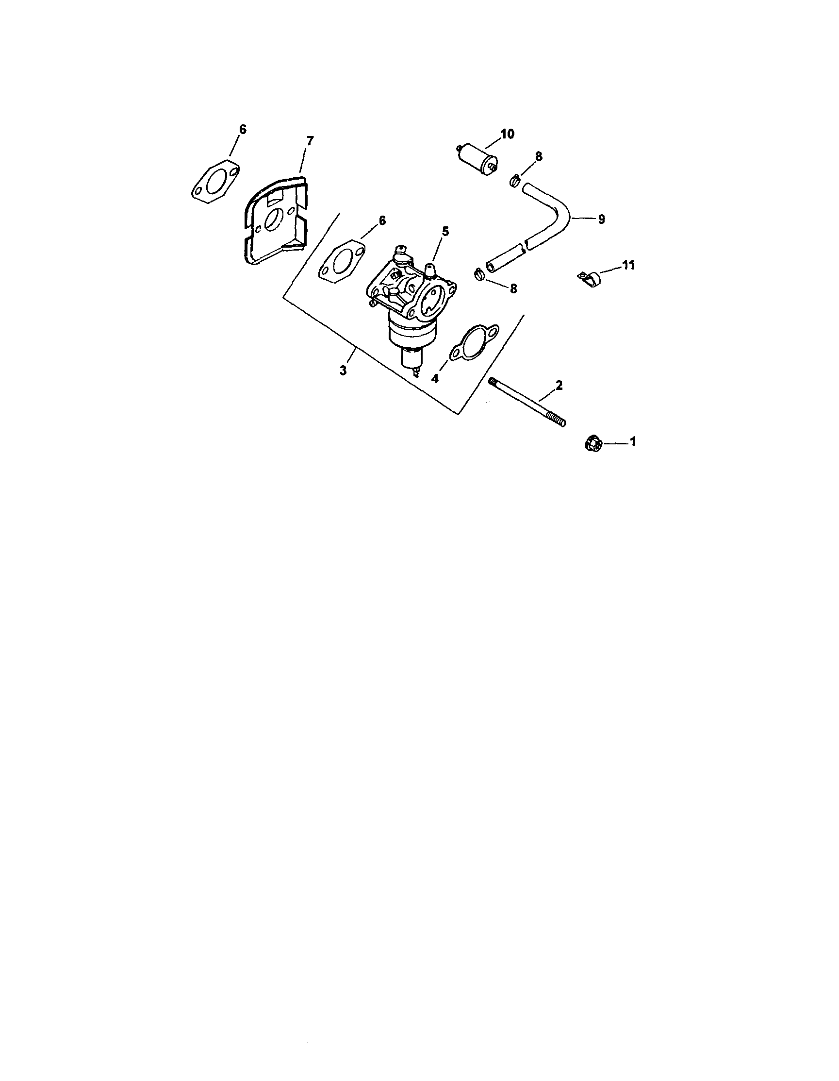 Craftsman 917272059 fuel system diagram