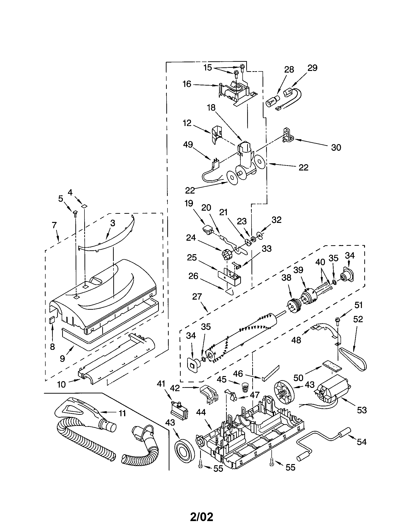 Kenmore 11652612200 power mate diagram