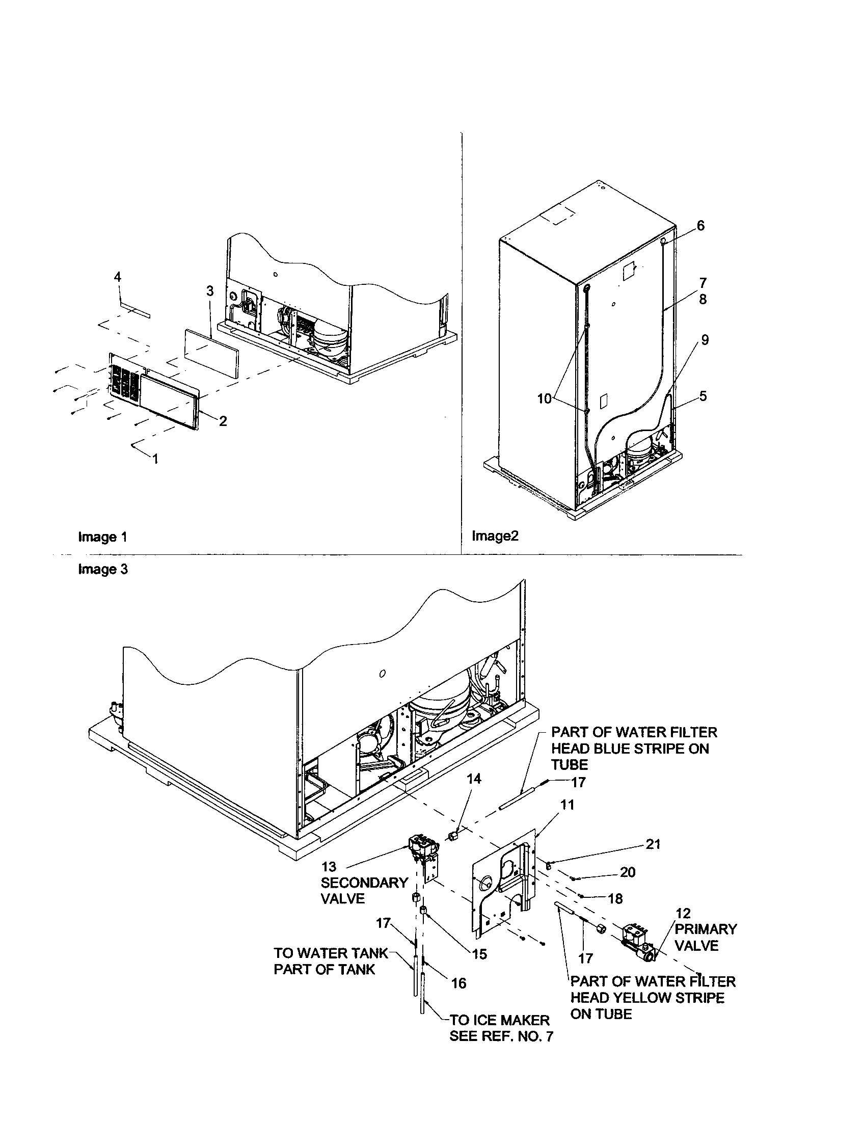 Amana ARS2667BB-PARS2667BB0 cabinet back diagram
