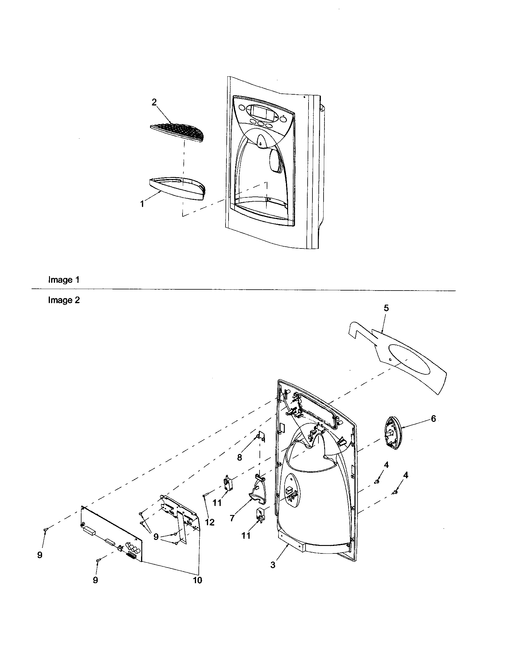 Amana ARSE667BS-PARSE667BS0 facade diagram