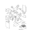 Frigidaire FGF376CJBA body diagram