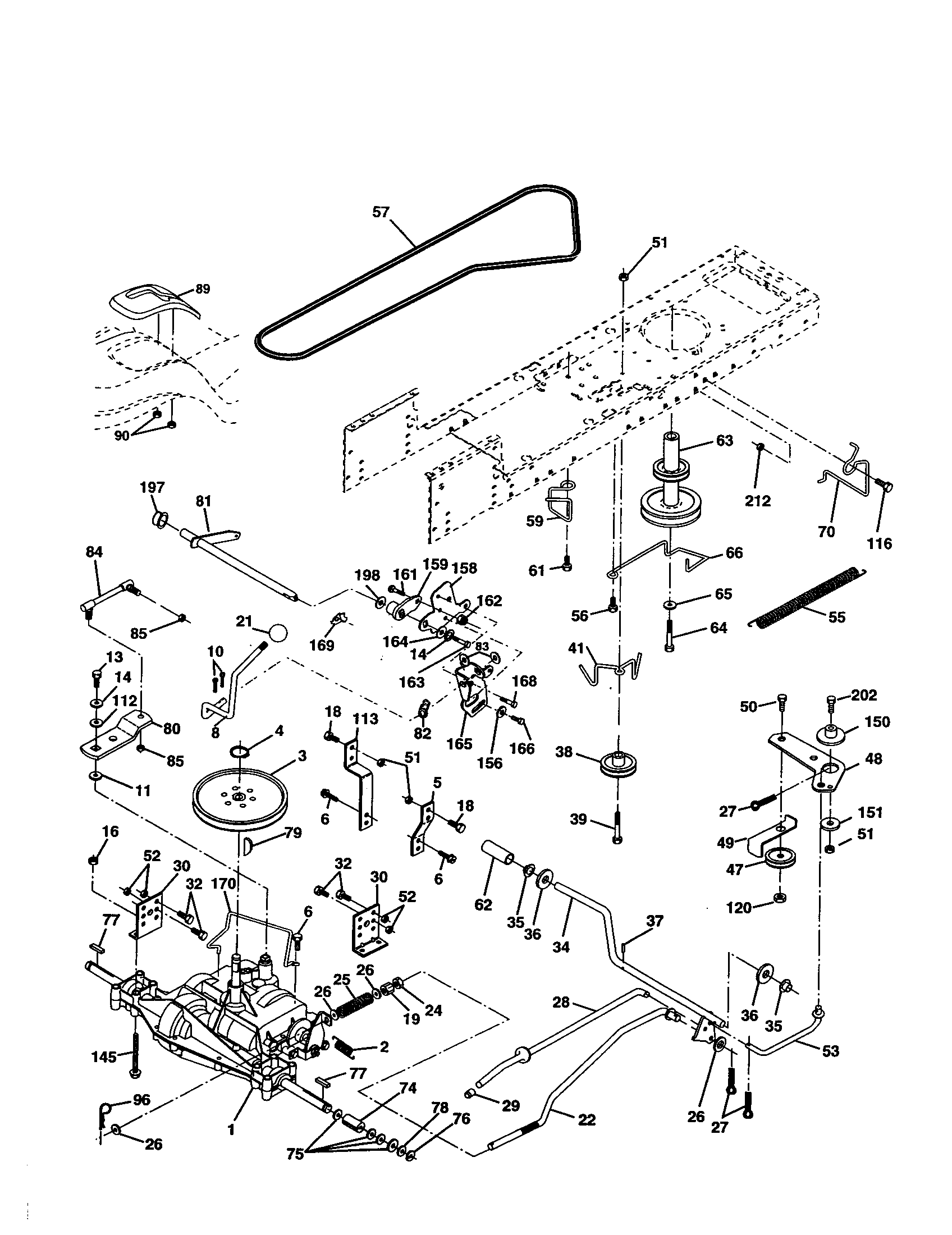 Craftsman 917277030 drive diagram