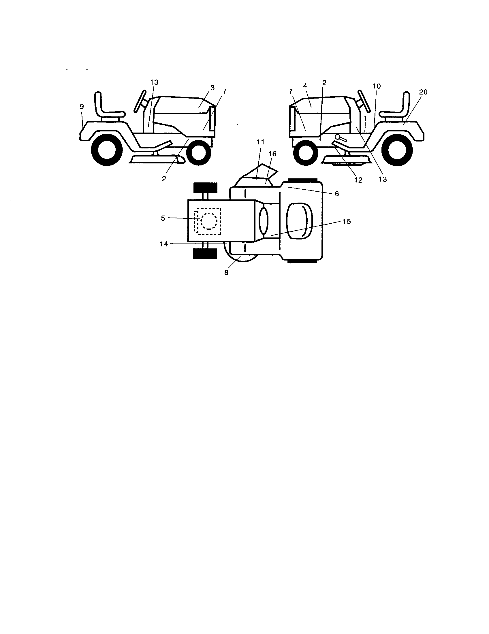 Craftsman 917277030 decals diagram