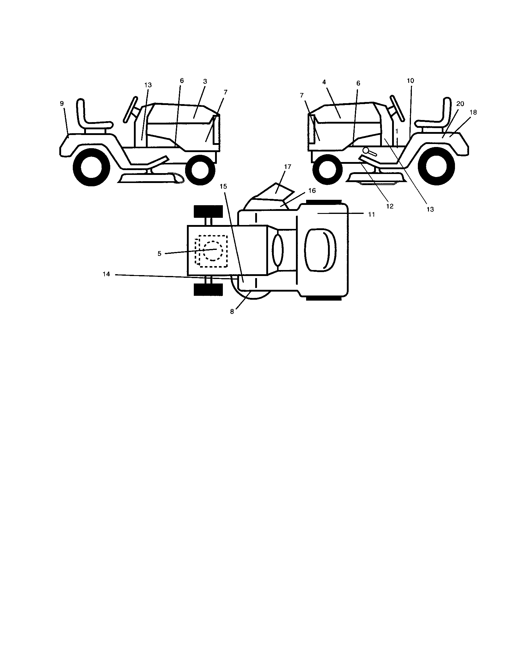 Craftsman 917277040 decals diagram