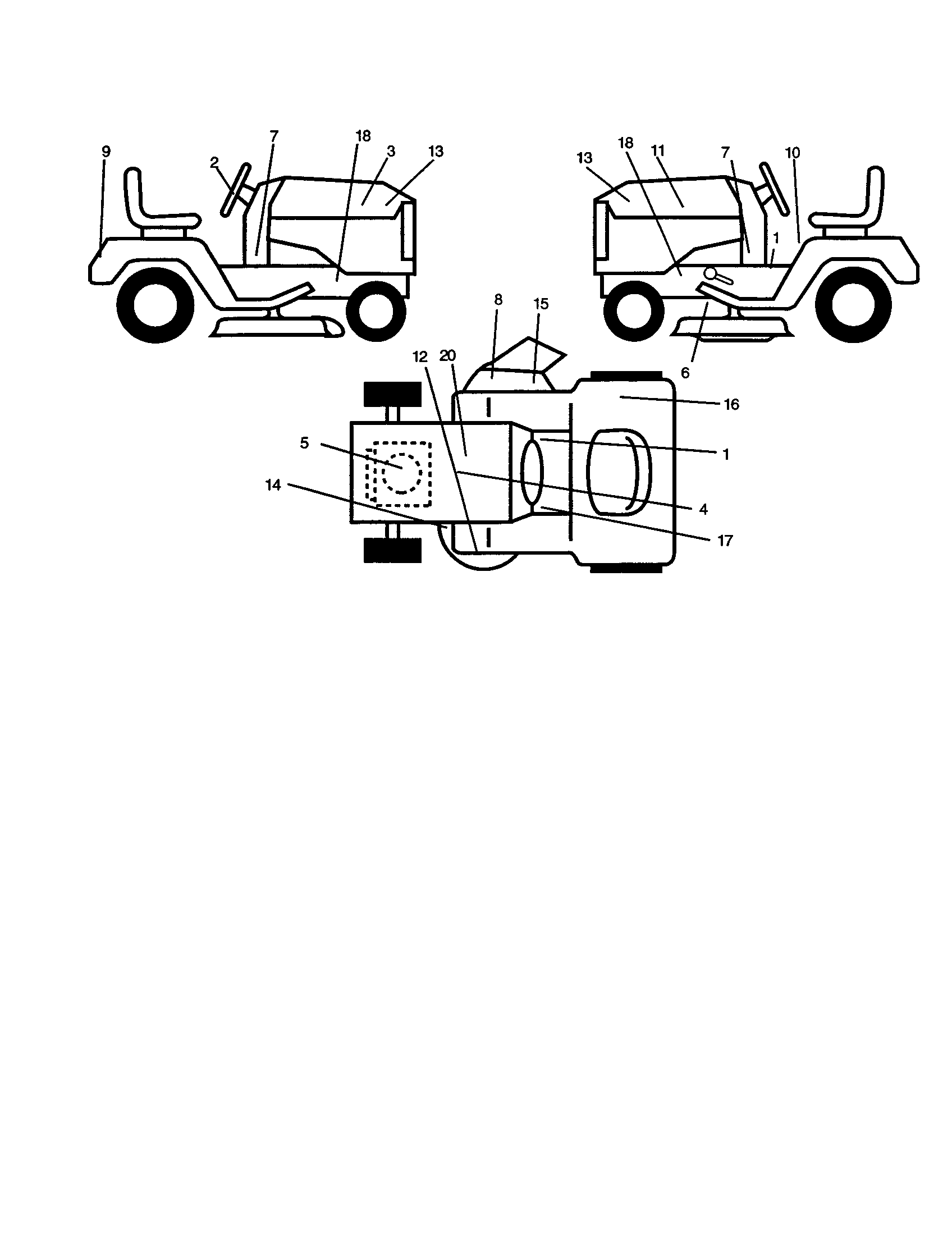 Craftsman 917277060 decals diagram
