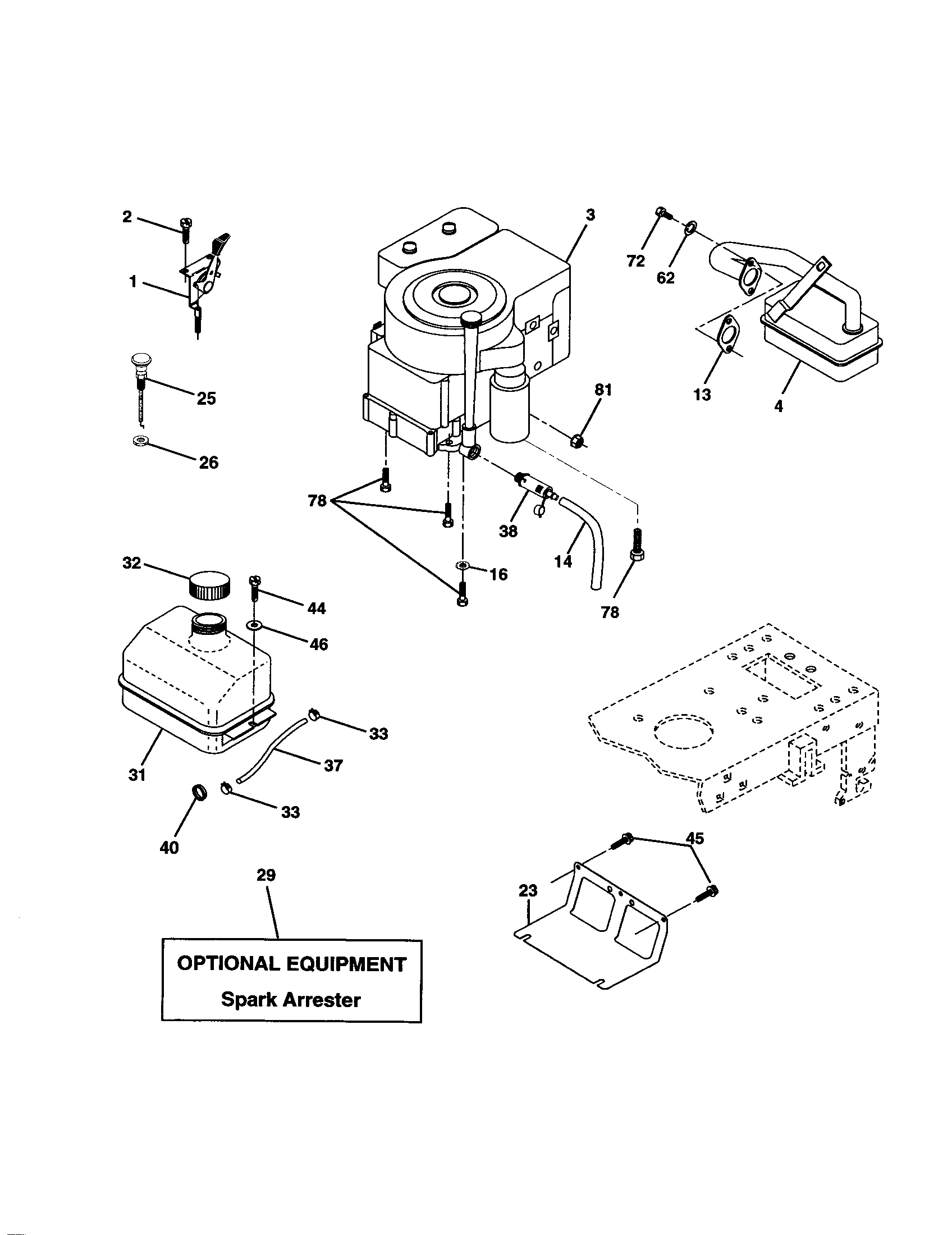 Craftsman 917277020 engine diagram
