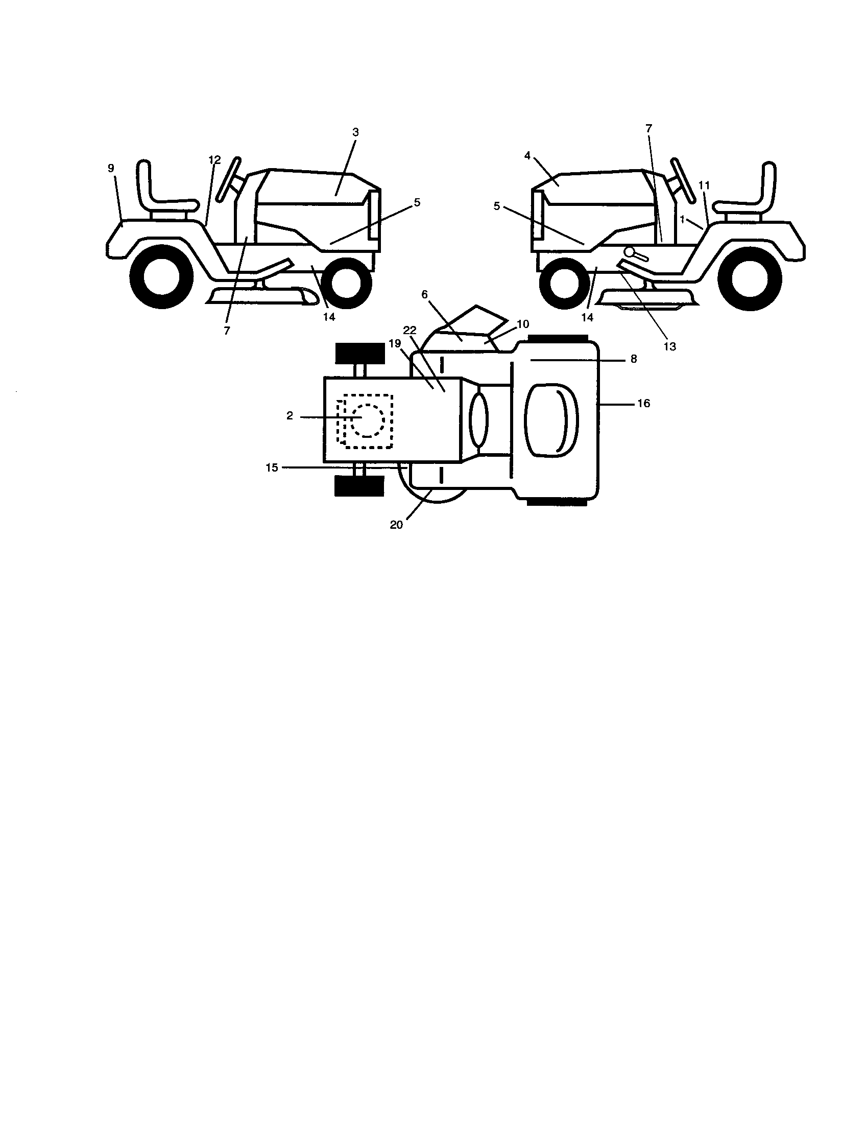 Craftsman 917277050 decals diagram