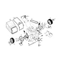 Craftsman 917378900 wheels/tires/bag diagram