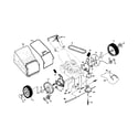 Craftsman 917378440 wheels/tires/bag diagram