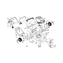 Craftsman 917378770 engine/handles/housing diagram