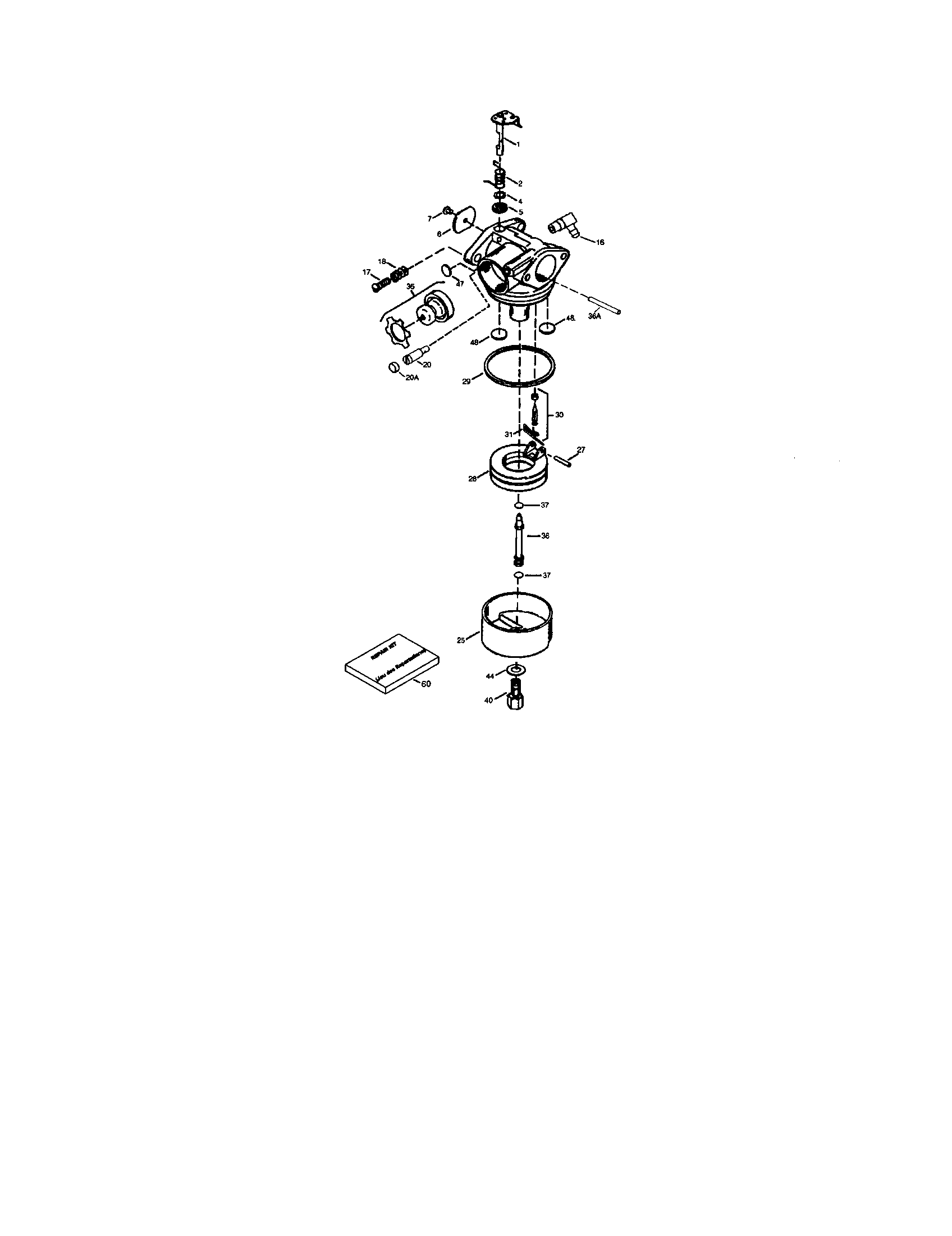 Craftsman 917378421 carburetor diagram