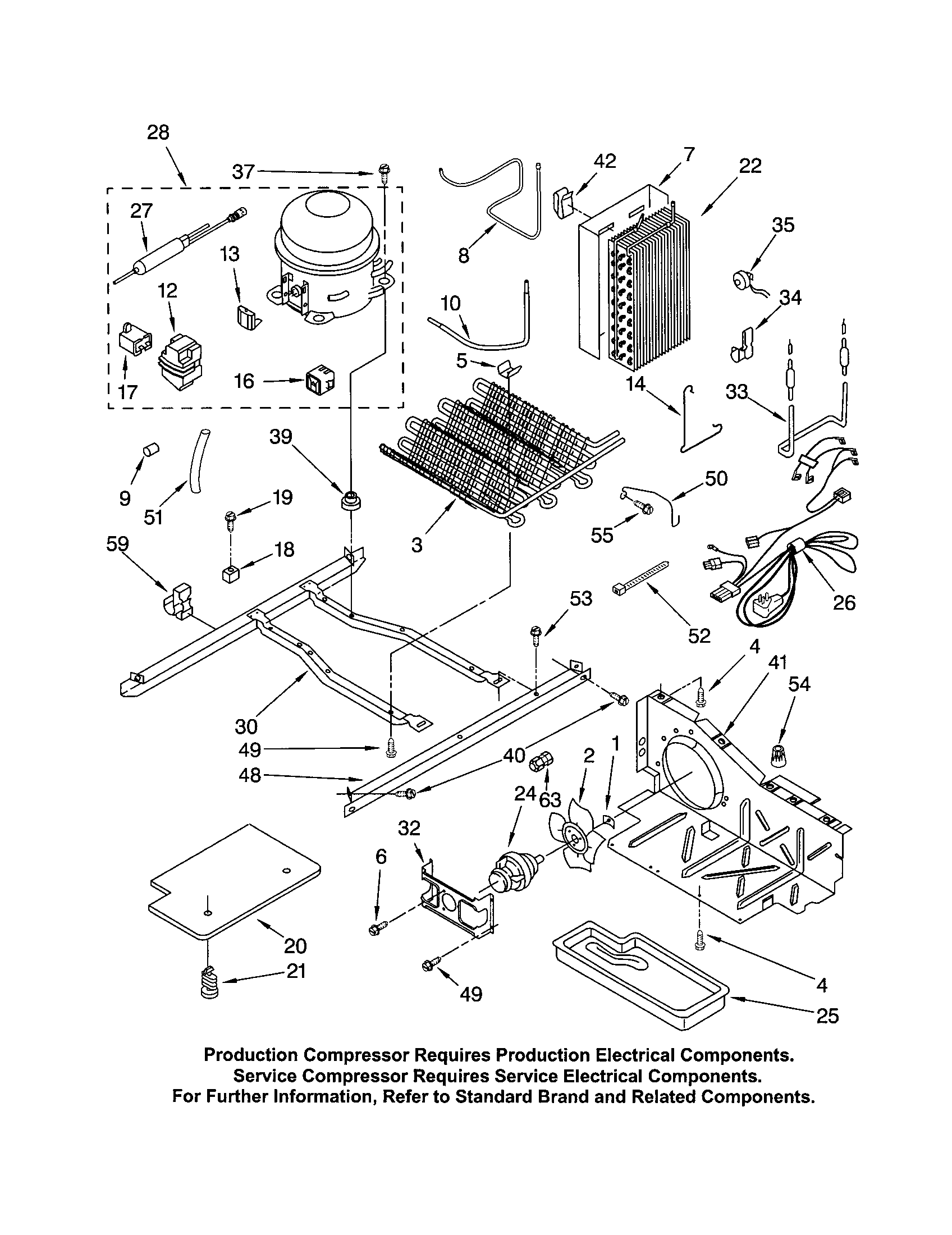 Kenmore 10652542102 unit diagram