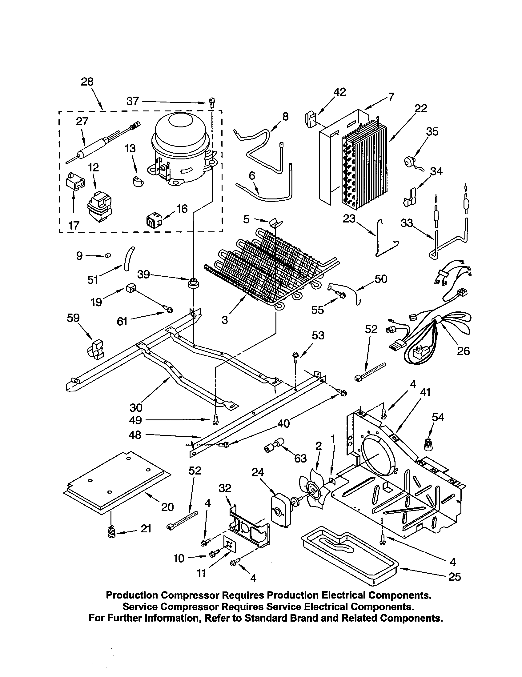 Kenmore 10653602201 unit diagram