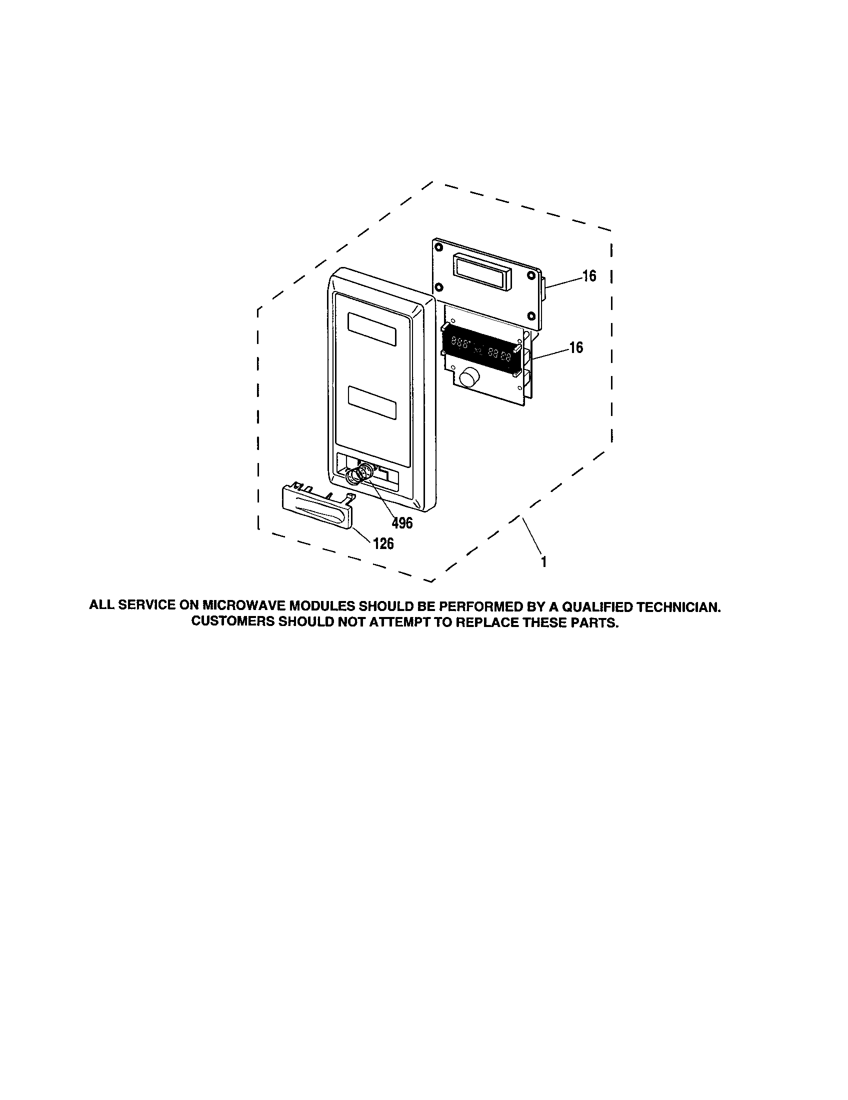 Kenmore 91147699100 control panel diagram