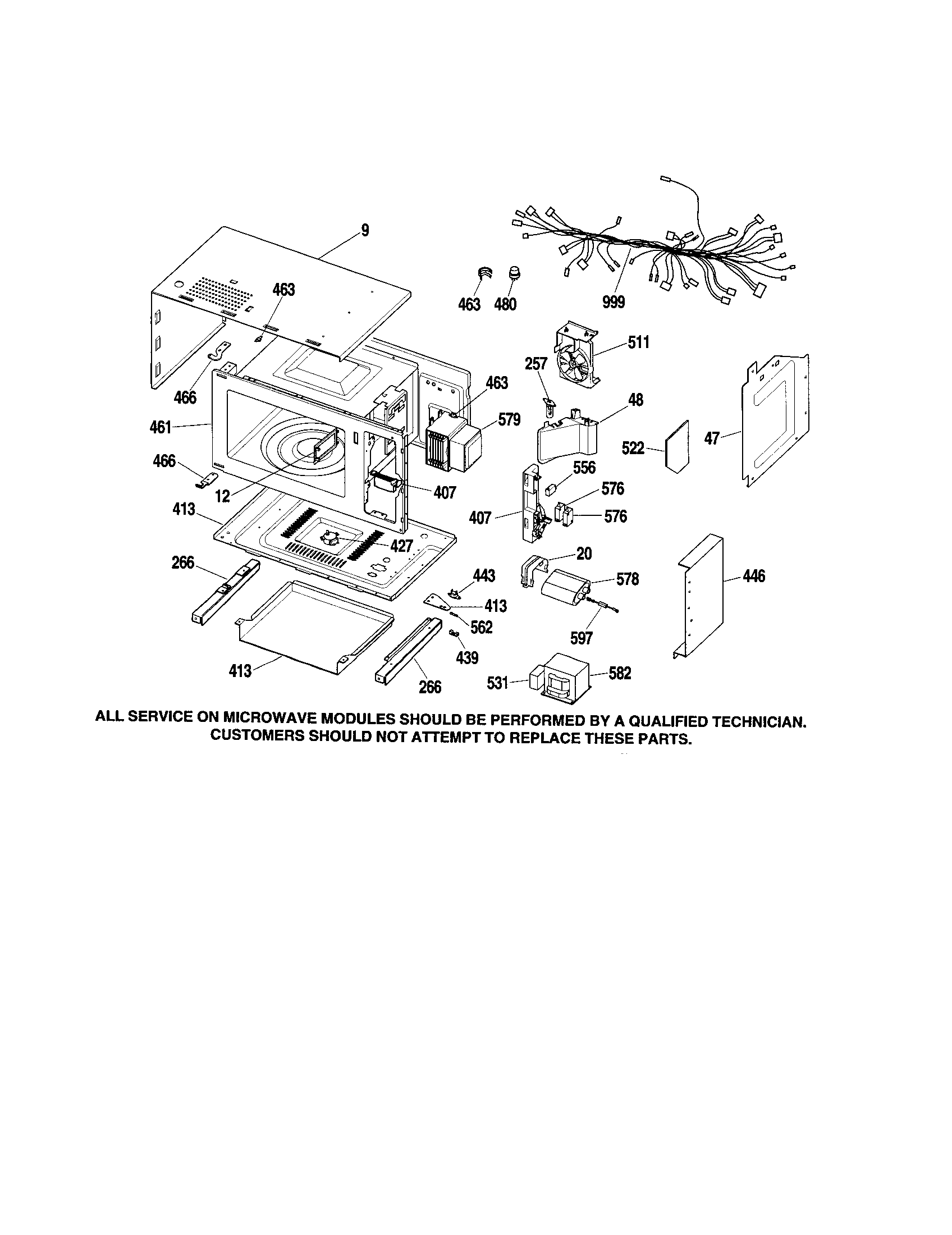 Kenmore 91147699100 body diagram