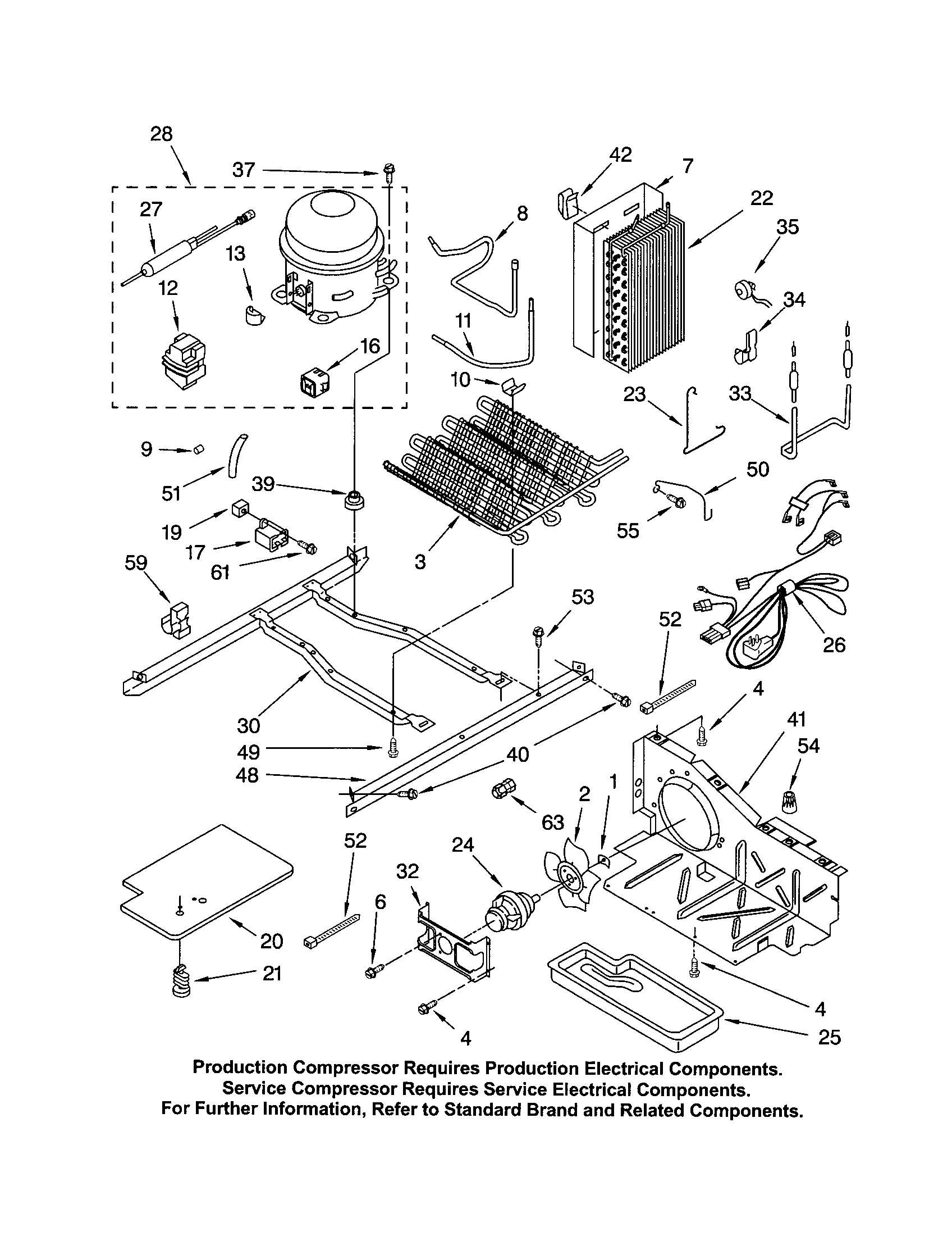 Kenmore 10651582200 unit diagram