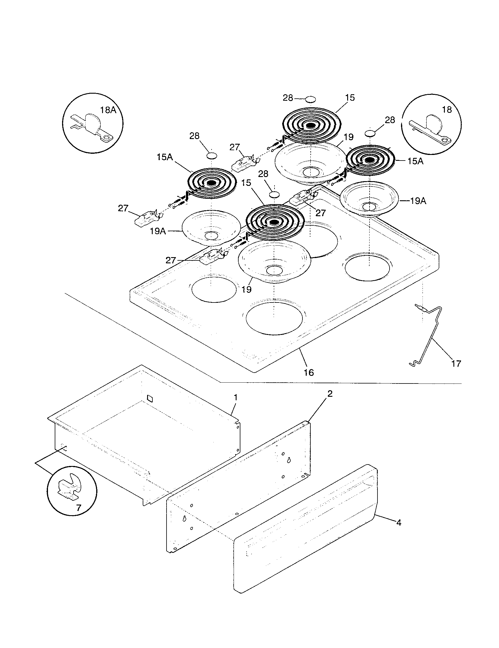 Kenmore 79091106892 top/drawer diagram