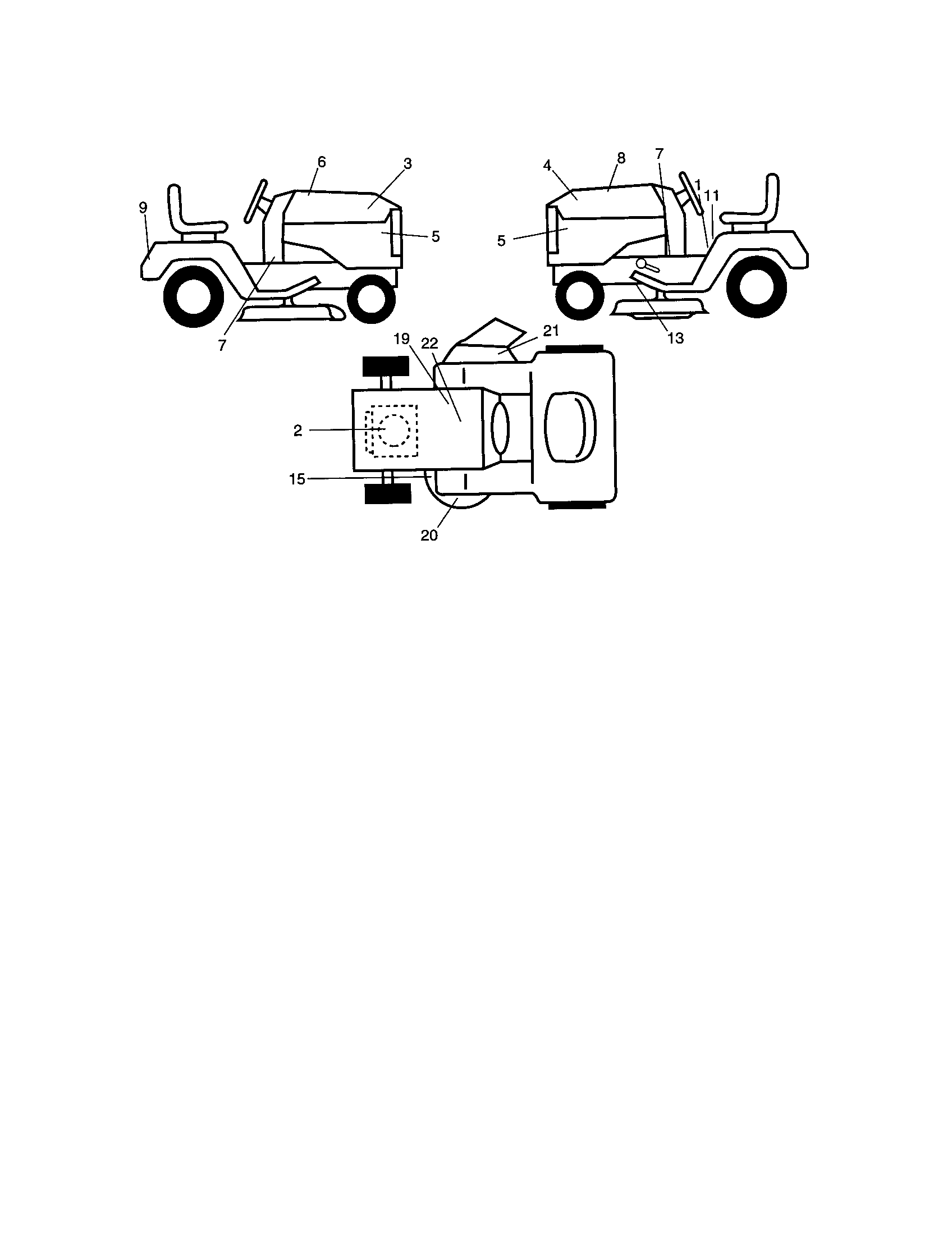 Craftsman 917271851 decals diagram