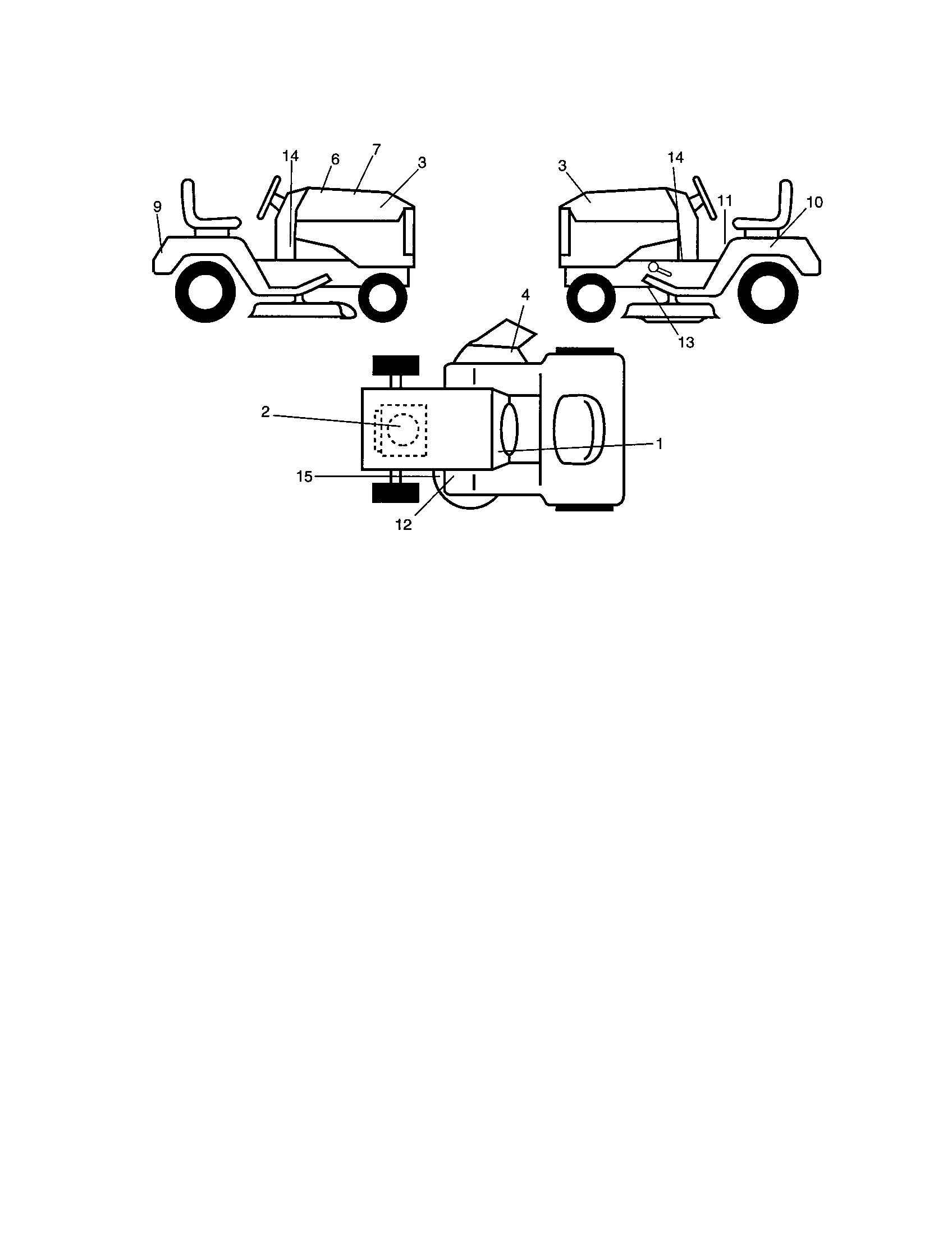 Craftsman 917271552 decals diagram