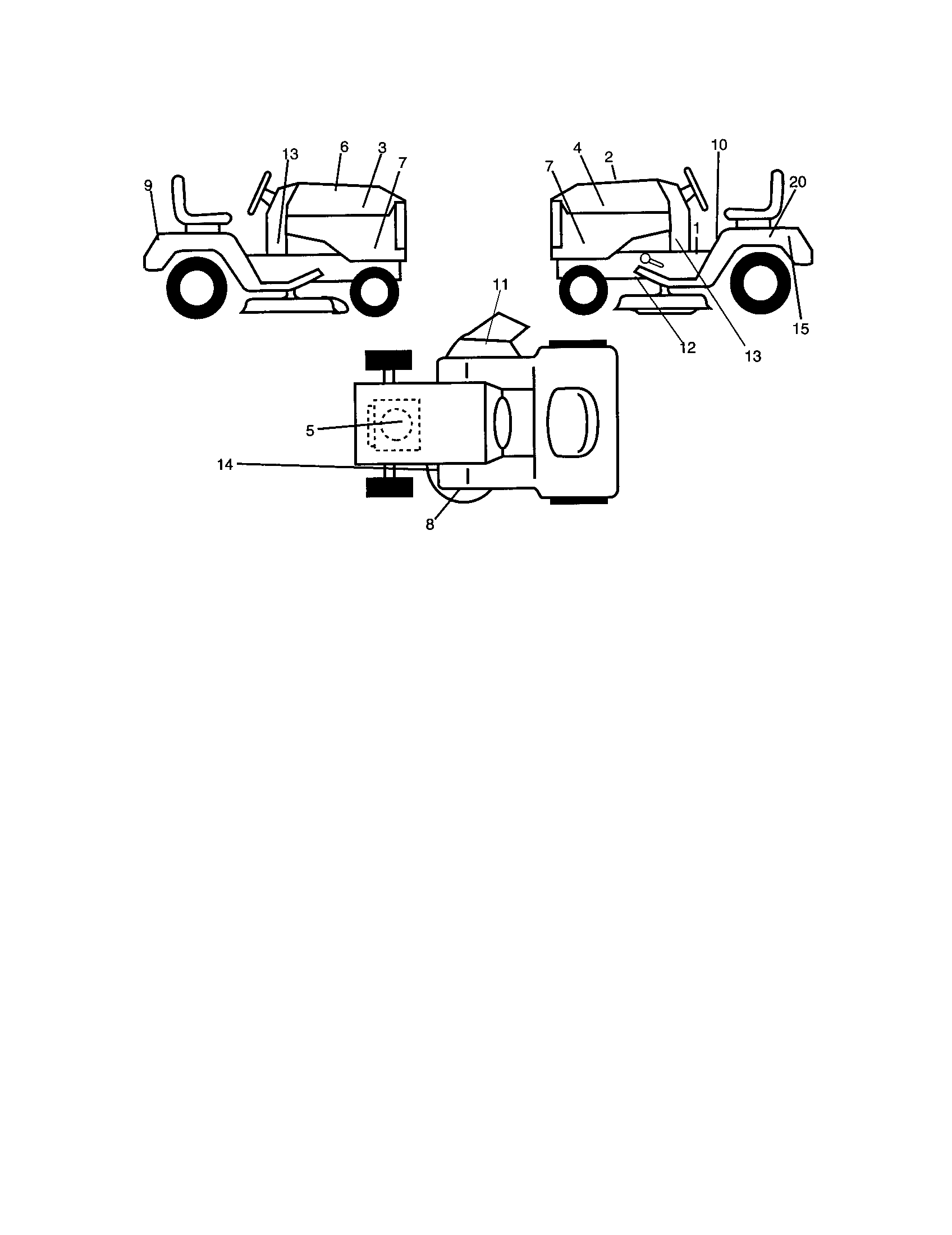 Craftsman 917271652 decals diagram