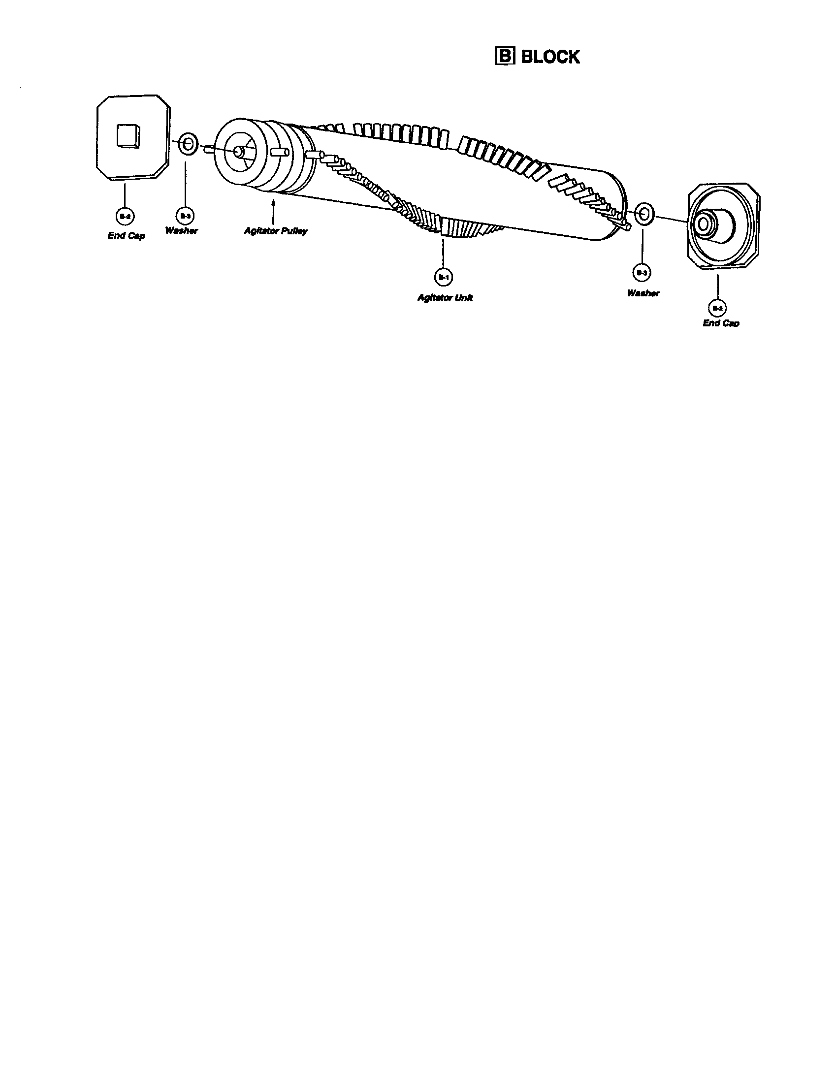 Panasonic MC-V7315-1 agitator assembly diagram