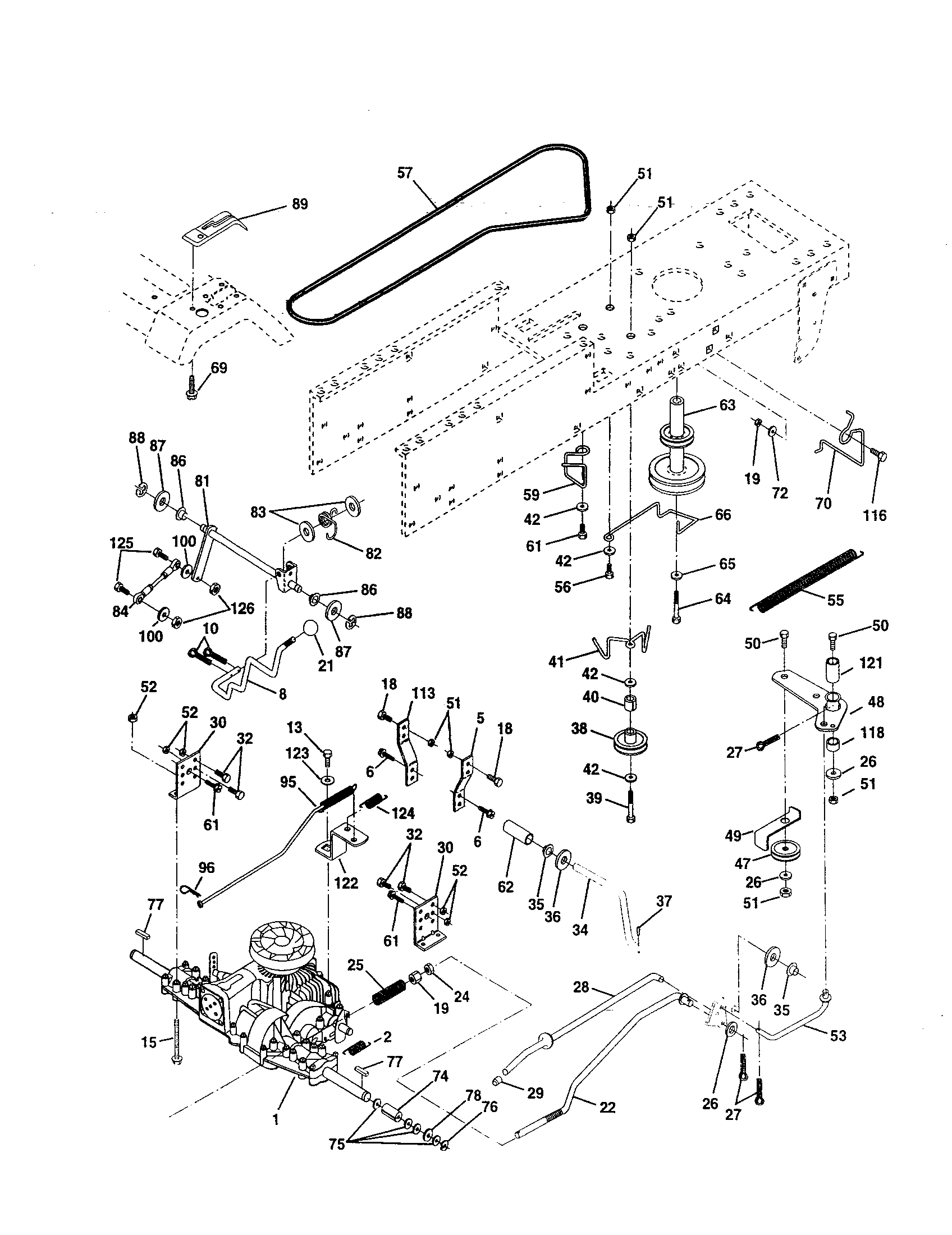 Craftsman 917252780 drive diagram