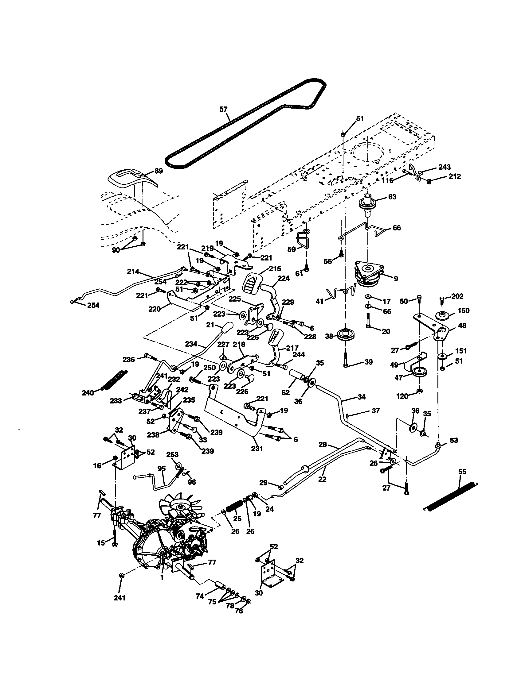 Craftsman 917277080 drive diagram