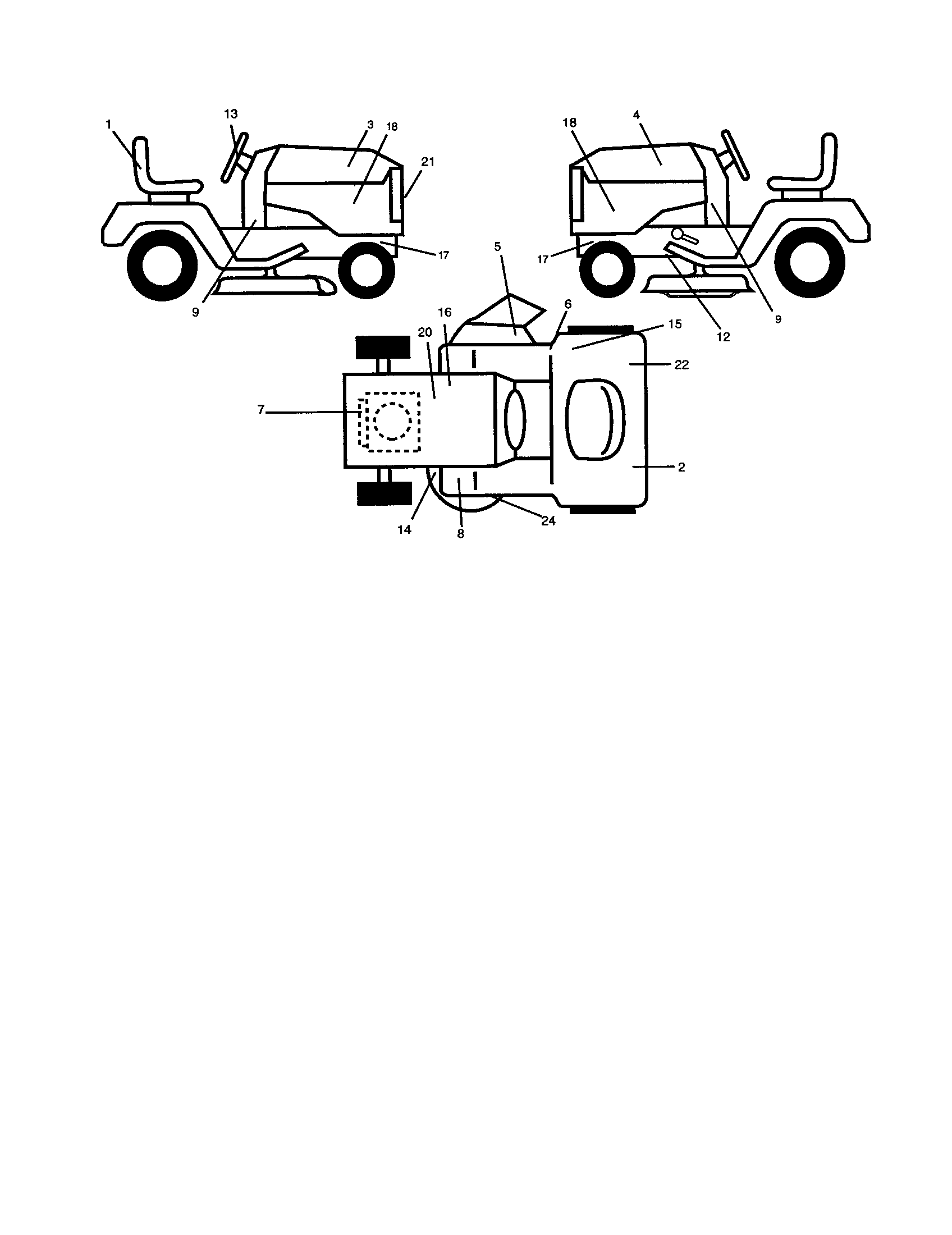 Craftsman 917277080 decals diagram