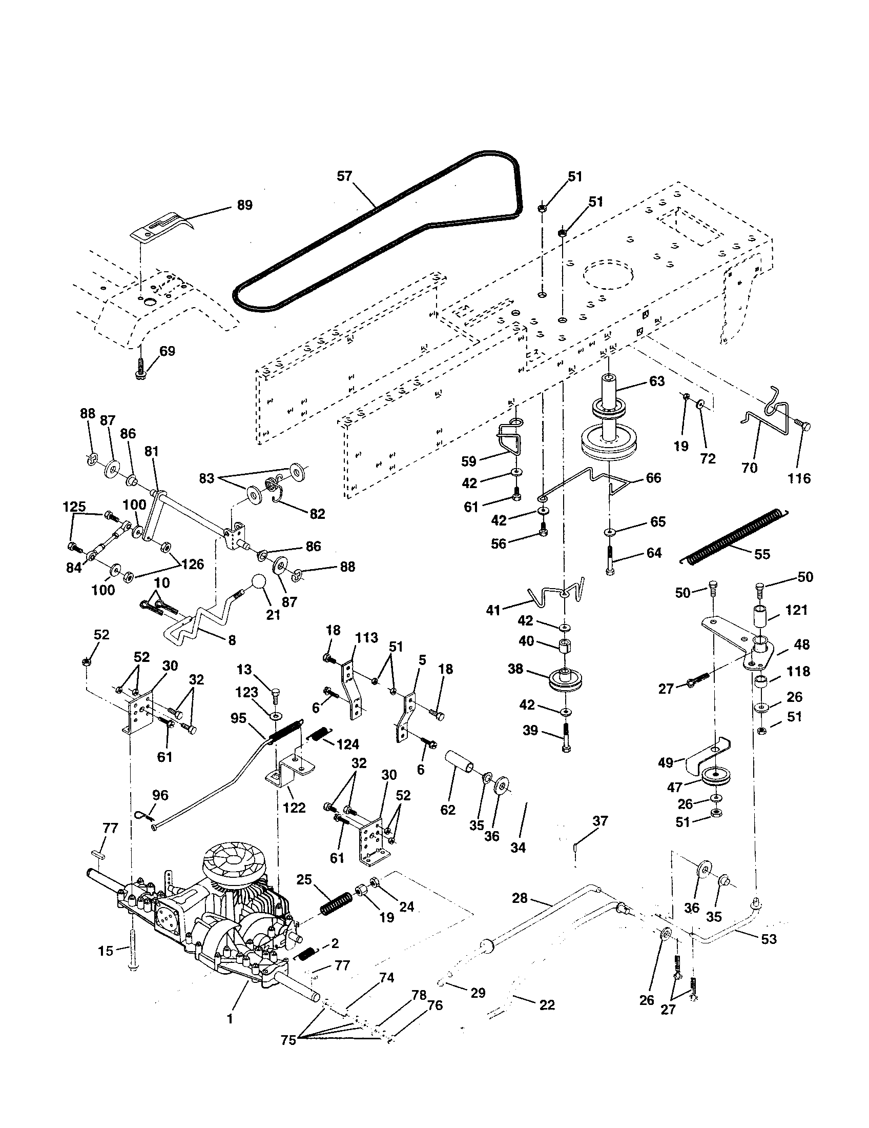 Craftsman 917259920 drive diagram