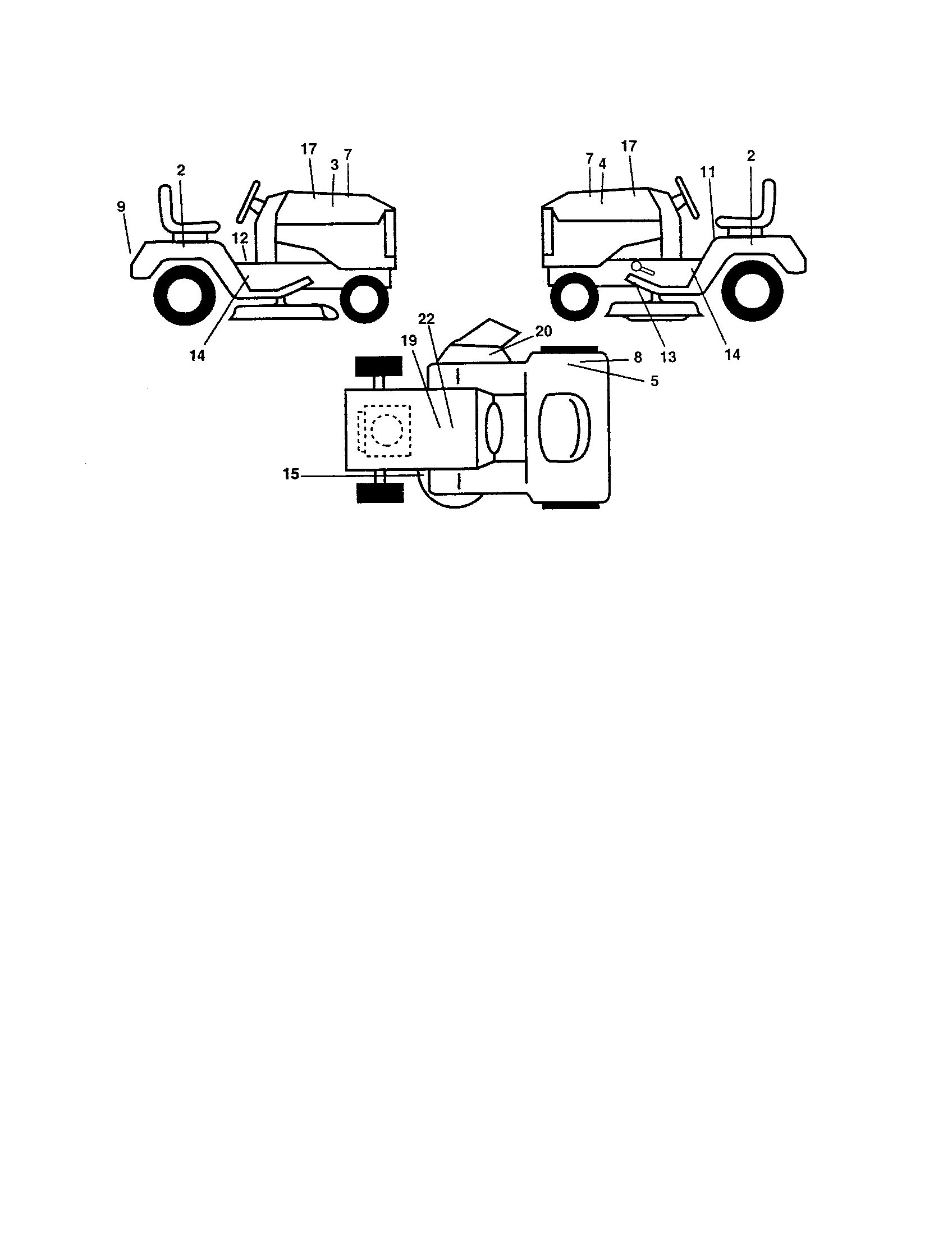Craftsman 917252770 decals diagram