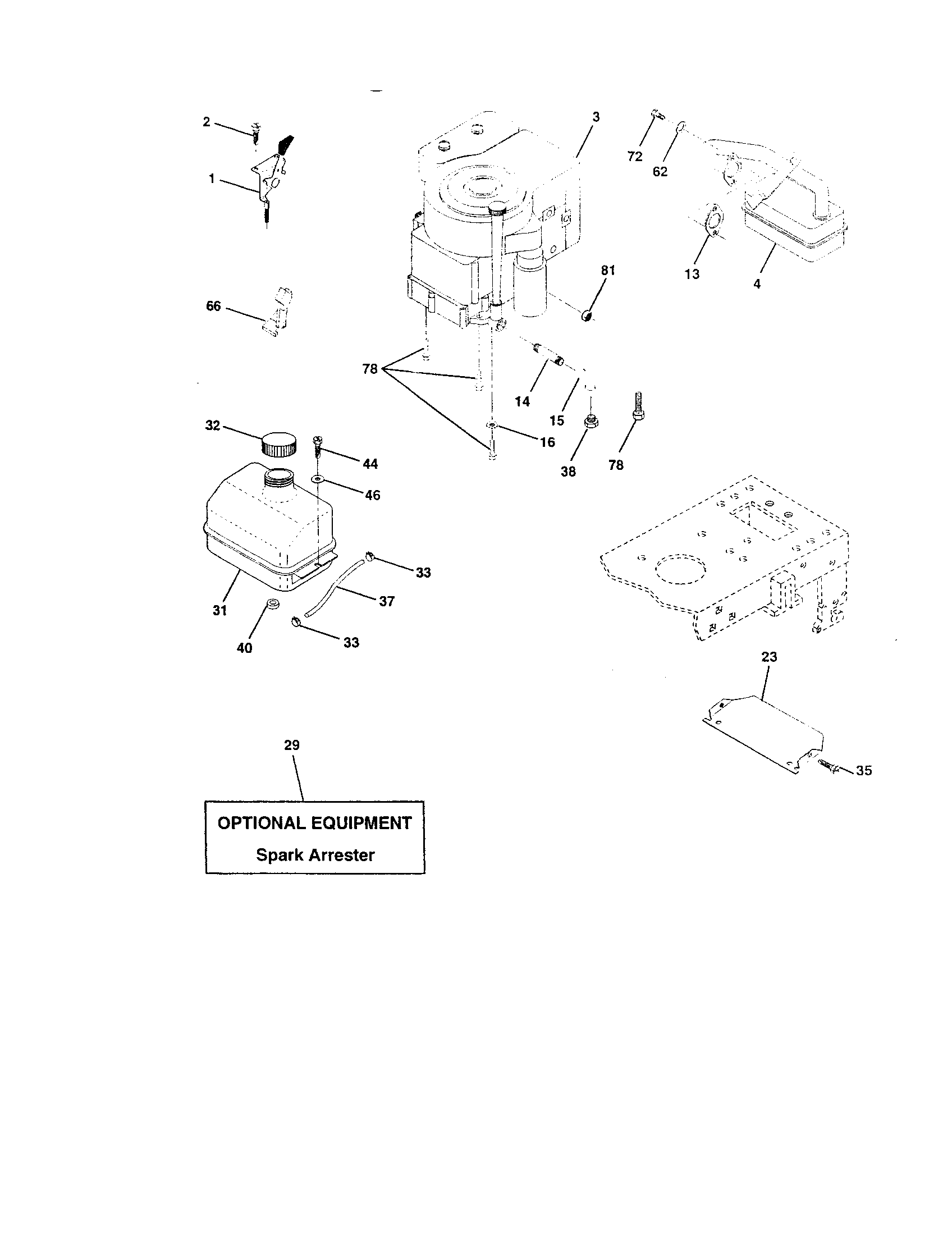 Craftsman 917252750 engine diagram