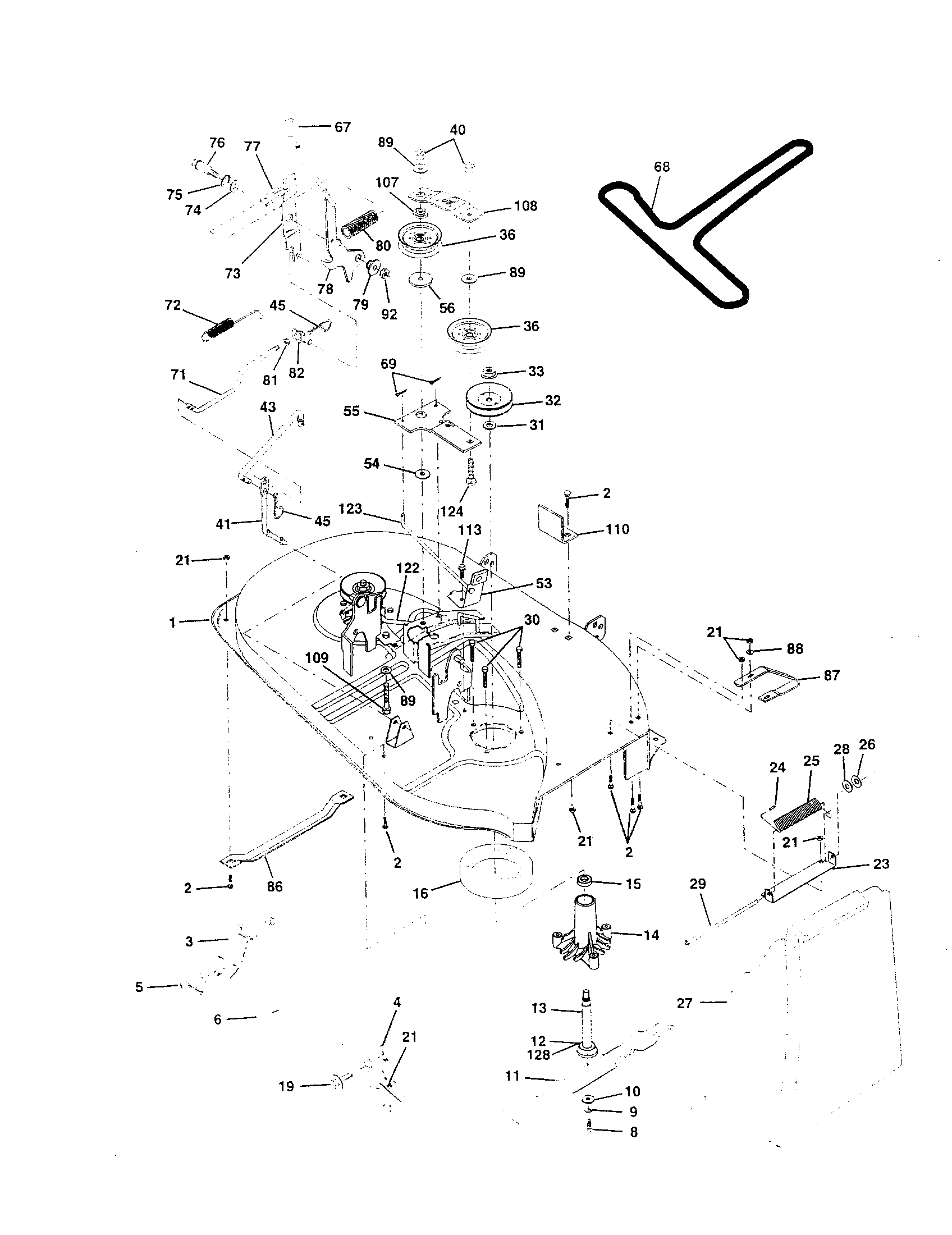 Craftsman 917252750 mower diagram