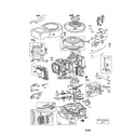 Craftsman 917256451 cylinder/base, engine diagram
