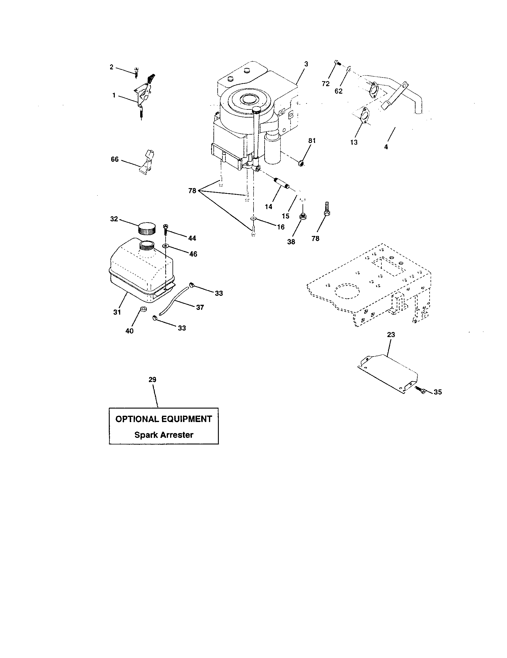Craftsman 917252720 engine diagram