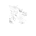 Yard Pro Y14542B seat assembly diagram