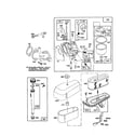 Craftsman 917256501 carburetor/tube, oil assembly diagram