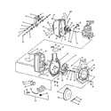Craftsman 358796991 handle/fan housing/fuel tank diagram