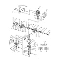 Craftsman 358796991 cylinder/muffler/flywheel diagram