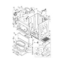 Kenmore 11072982102 cabinet diagram
