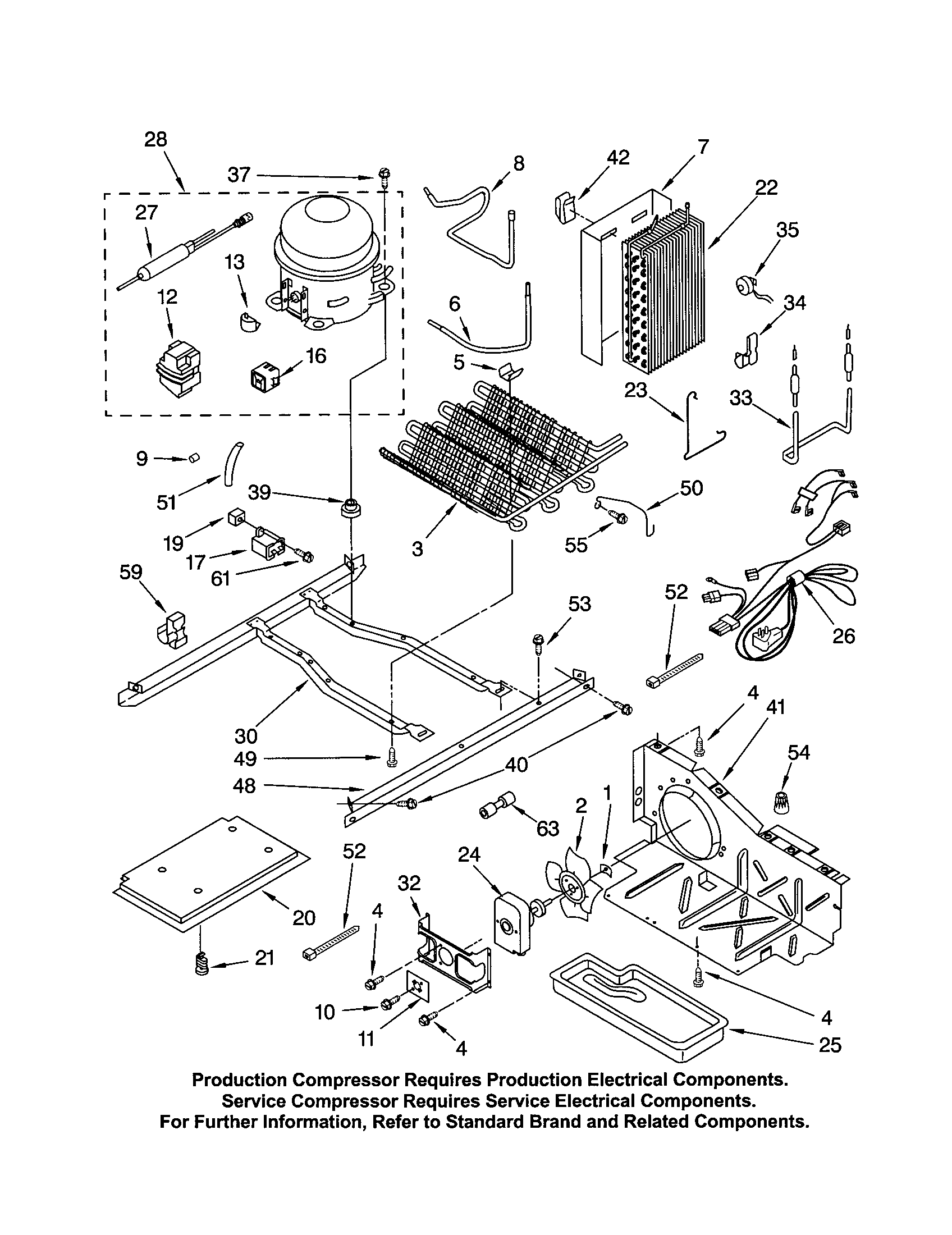 Kenmore 10653562201 unit diagram
