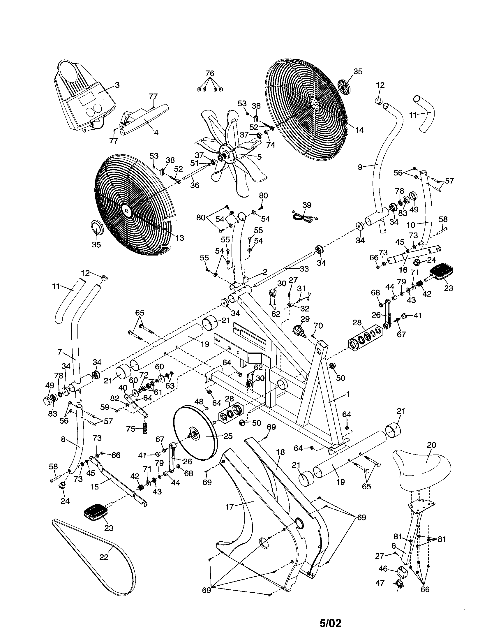 Proform 831280440 whirlwind-proform diagram