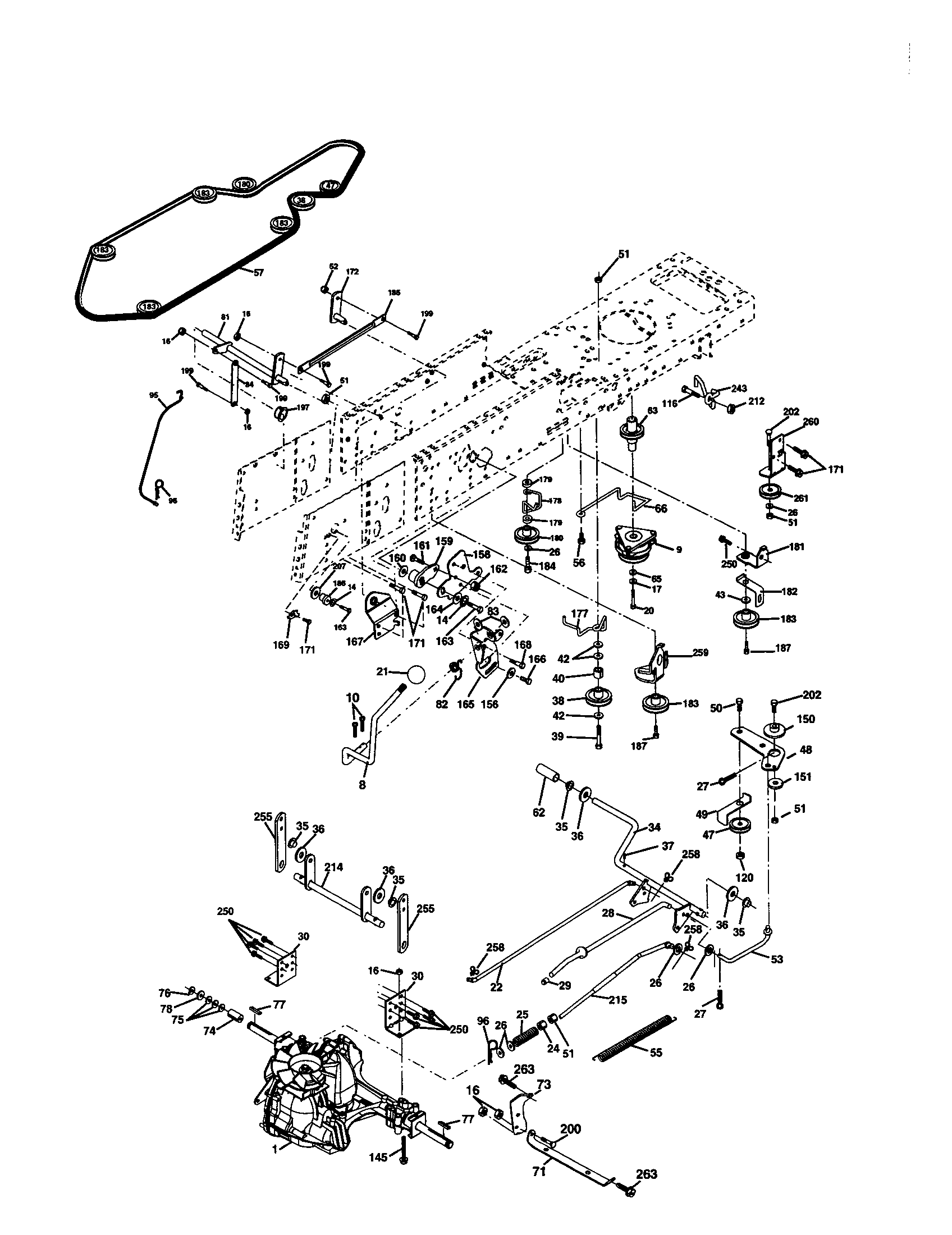 Craftsman 917277120 drive diagram