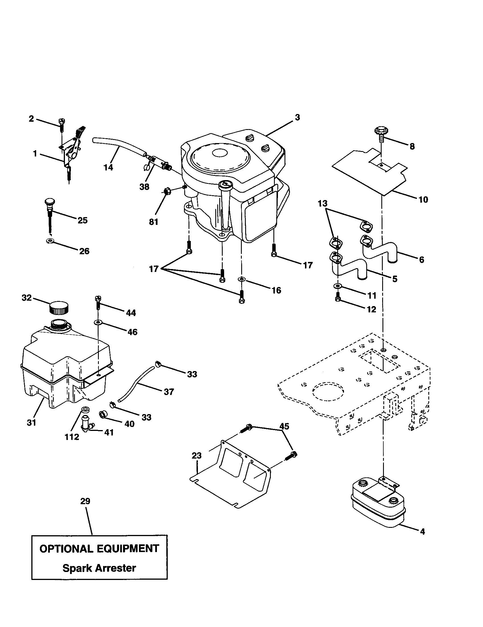 Craftsman 917277120 engine diagram
