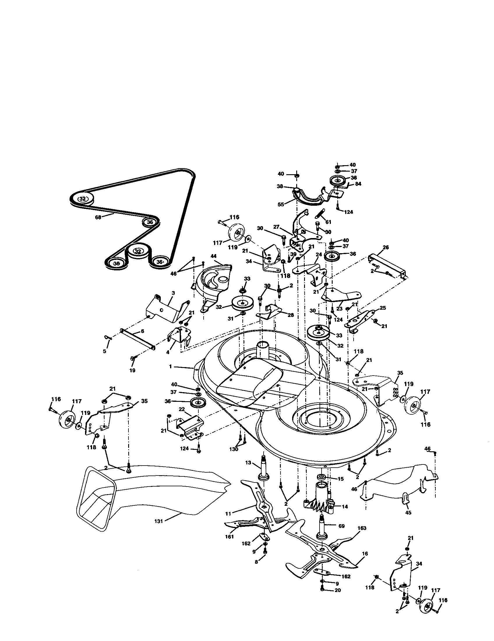 Craftsman 917277120 mower diagram