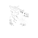 Poulan PPR2042STA seat assembly diagram