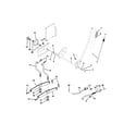 Poulan PPR2042STA mower lift diagram